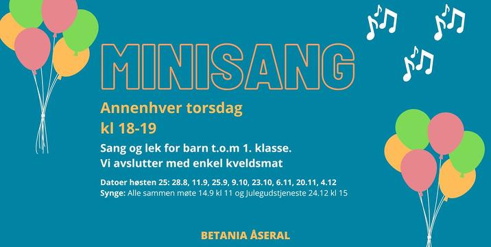 Bilde/illustrasjon for Minisang Minisang