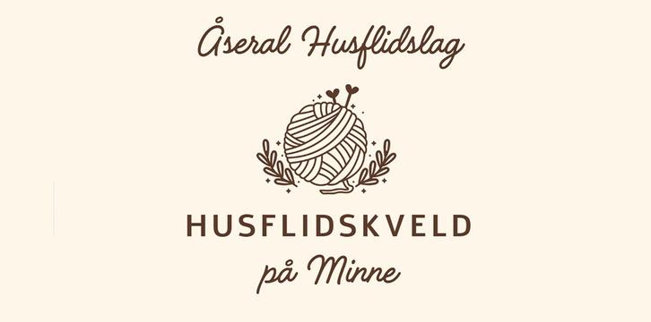 Bilde/illustrasjon for Husflidskveld på Minne Husflidskveld på Minne
