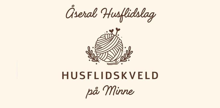 Bilde/illustrasjon for Husflidskveld i peisstova på Minne Husflidskveld i peisstova på Minne
