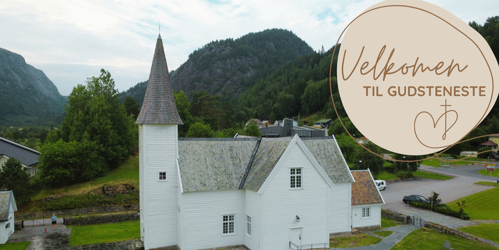 Bilde/illustrasjon for Stille stund i Åseral kyrkje Stille stund i Åseral kyrkje